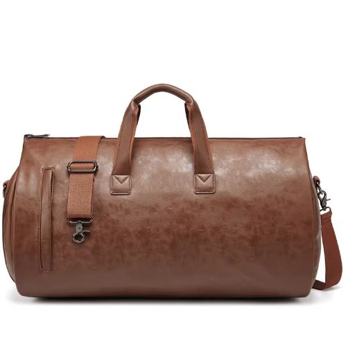 The Leather Duffle — Waterproof Weekend Bag