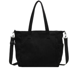 The Corduroy Shoulder Bag — Textured Autumn Warmth